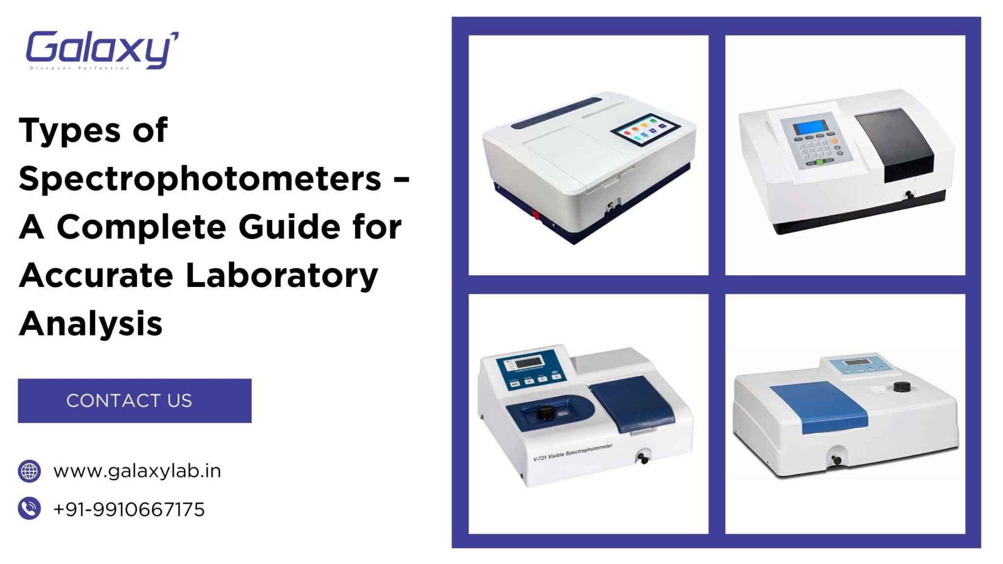 Types of Spectrophotometers | UV-Vis, IR & More Explained