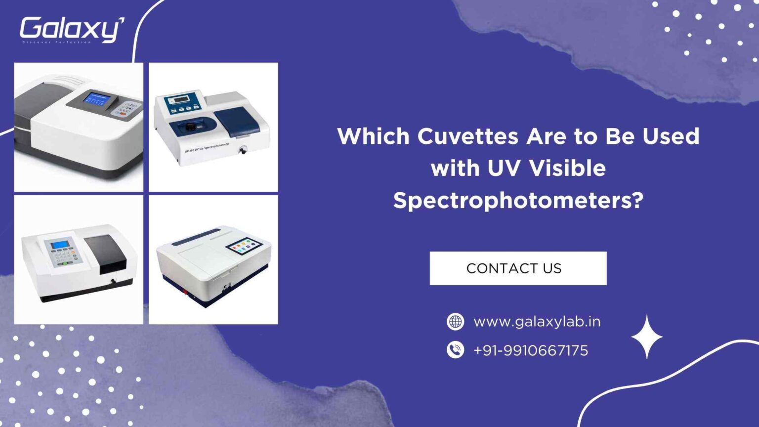Visible Lab UV Visible Spectrophotometers